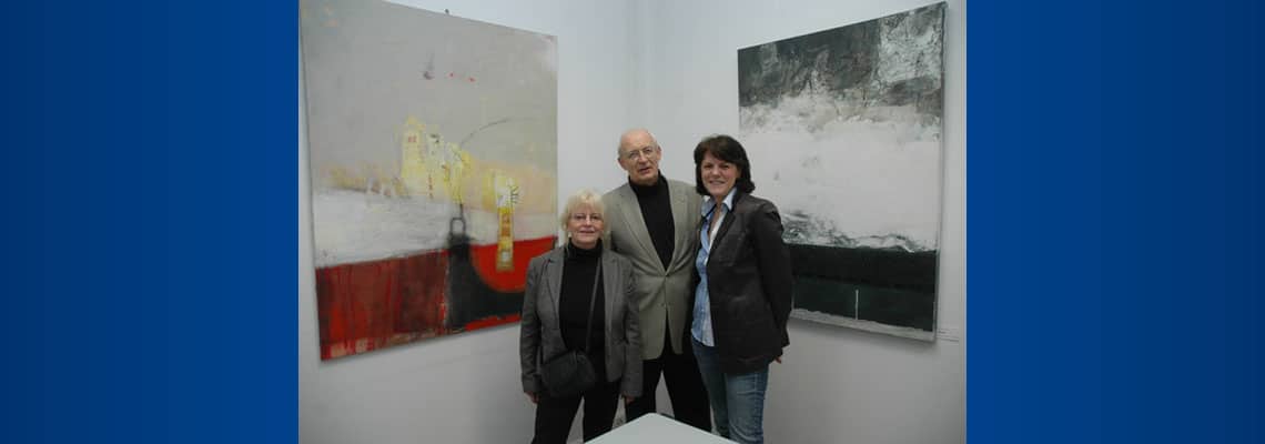 Bärbel Navab-Pour (v.l.), Jan-Ulrich Bernhardt und Gunda Jastorff