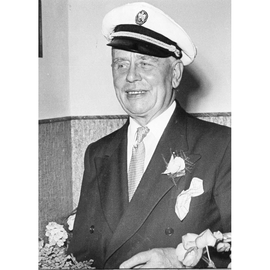 Firmengründer Karl Bernhardt im Jahr 1951