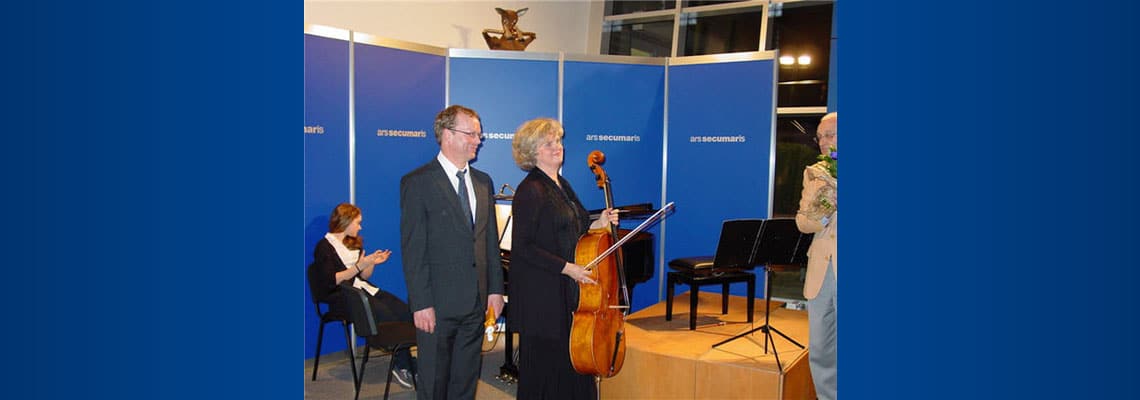 Hartmut Leistritz (Klavier) und Claudia Schwarze (Cello) gestalteten einen Abend des "Sturm und Drang"