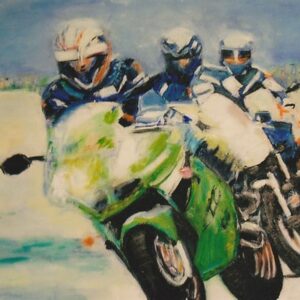 Heike Grebbin - Motorrad