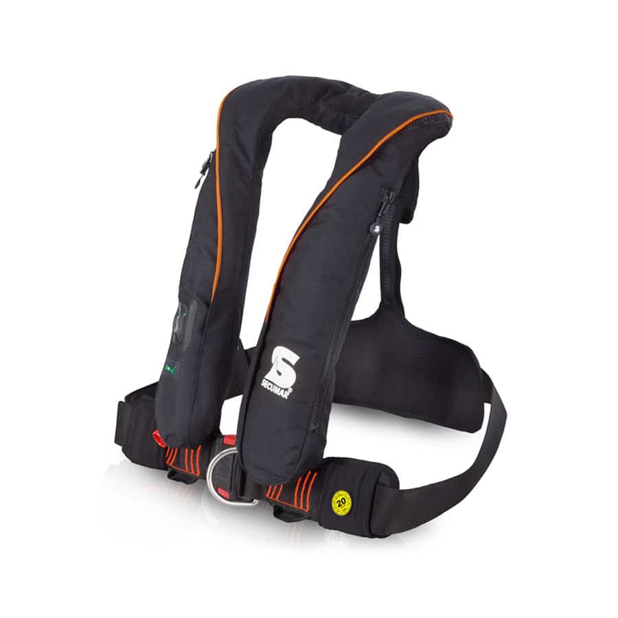 SURVIVAL 220 Harness schwarz-orange